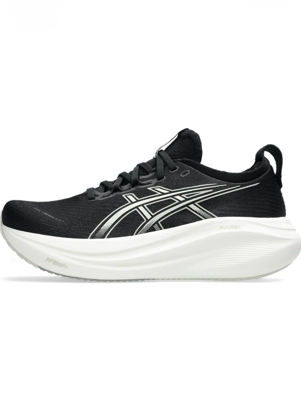 ASICS Gel-Nimbus Black Cushioned Running Shoes